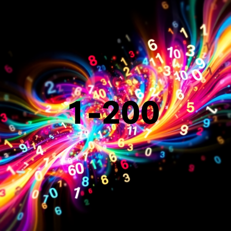 1-200 Random Number Generator