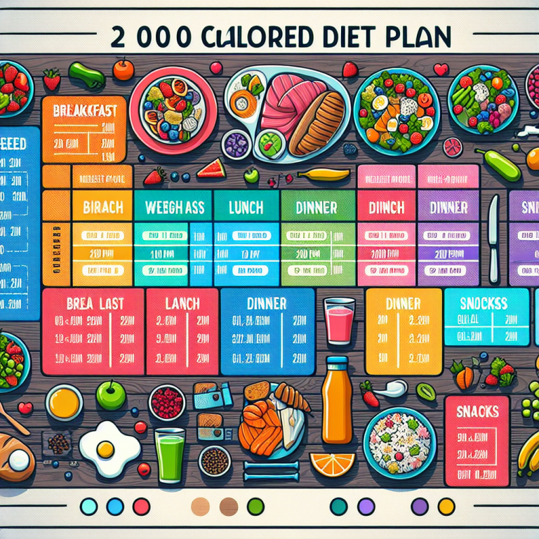 2000 Calorie Diet Plan Generator