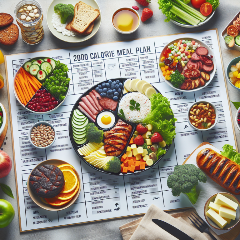 2000 Calorie Weight Loss Meal Plan Generator
