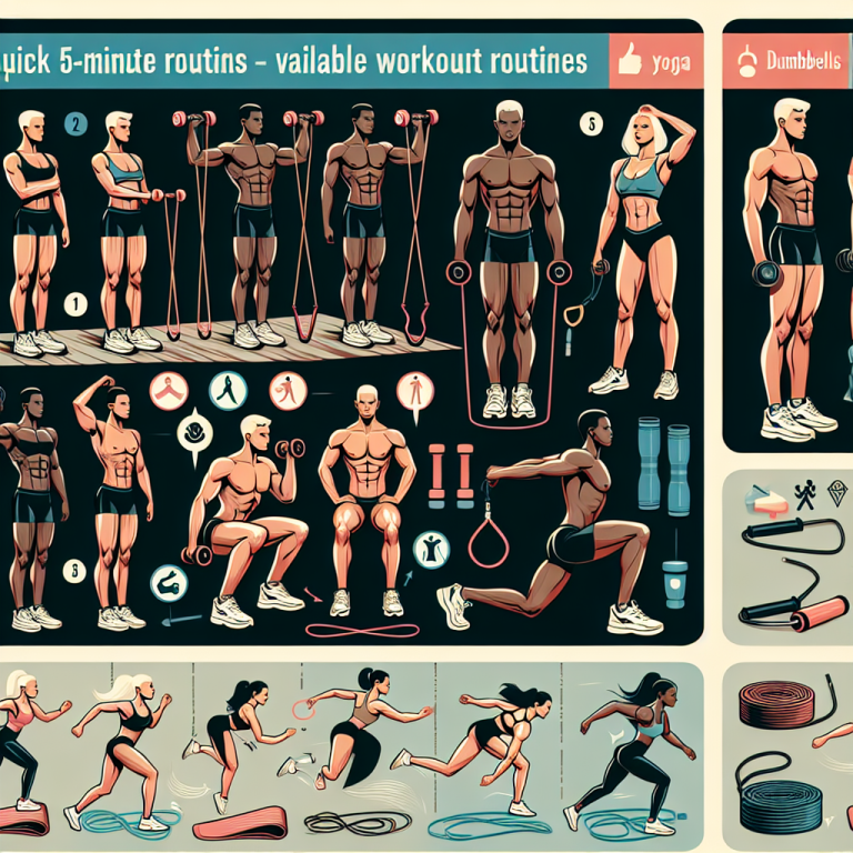5 Minute Workout Generator