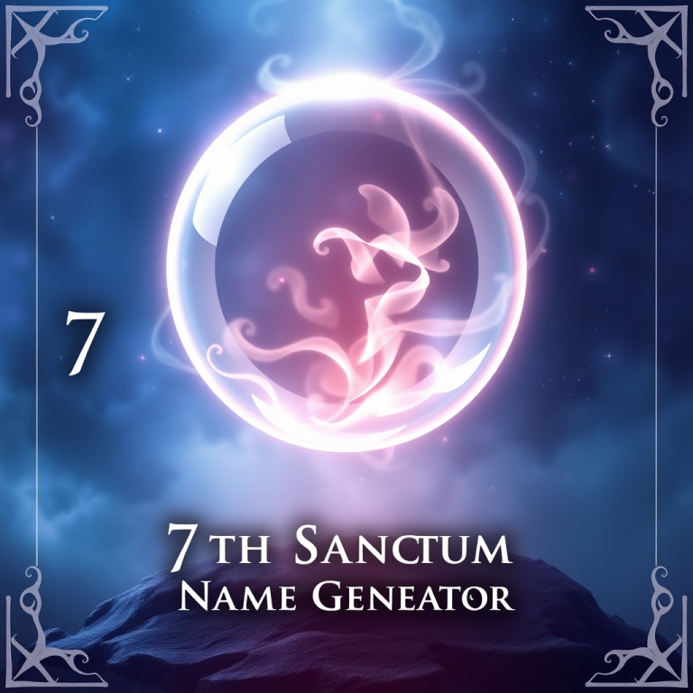 7th Sanctum Name Generator