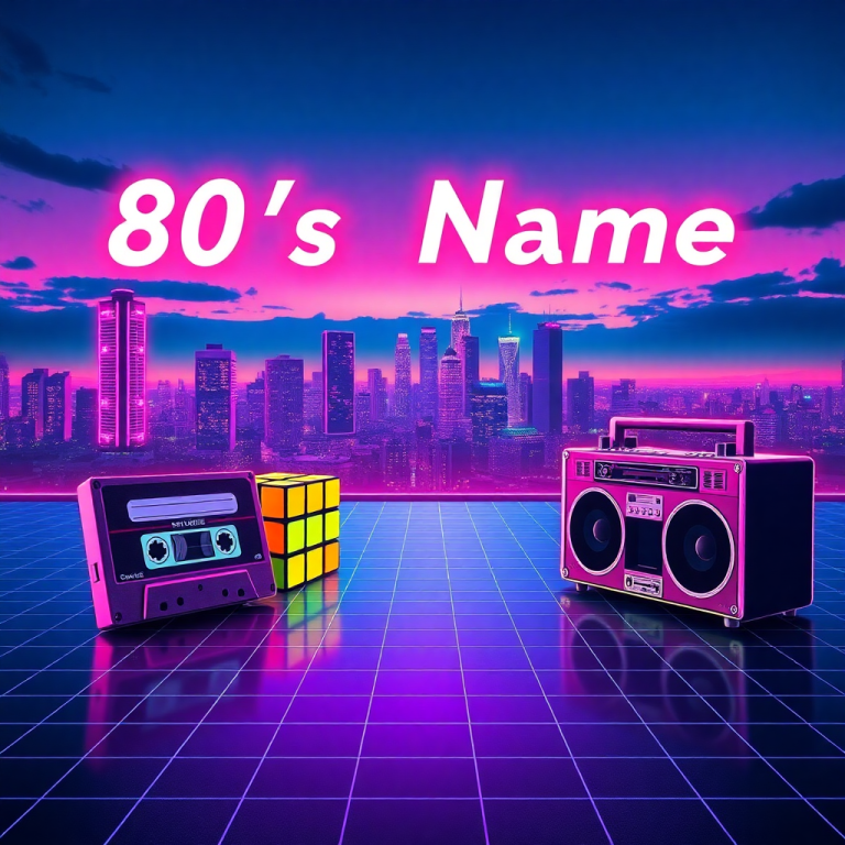 80's Name Generator