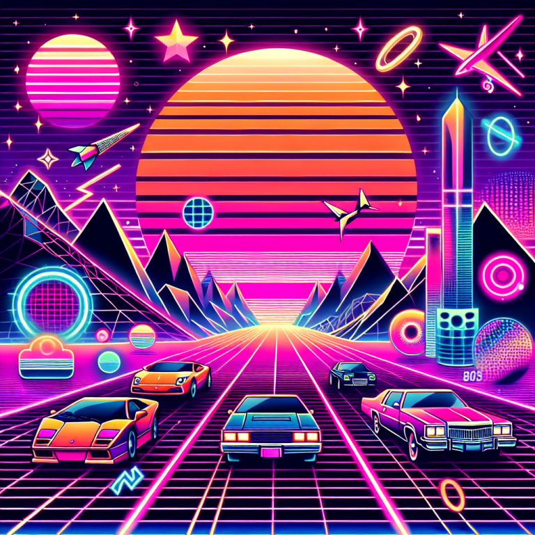80s Wallpaper Generator