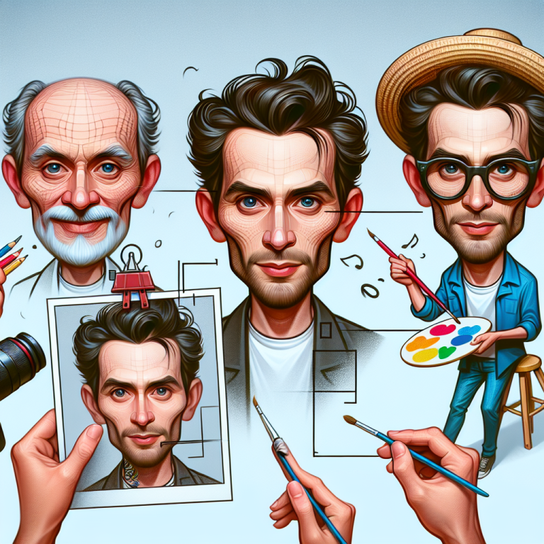 Abstract Caricature Generator