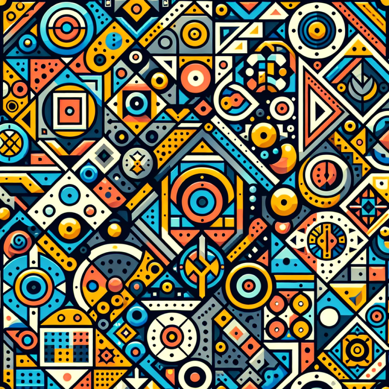Abstract Expressionist Pattern Generator