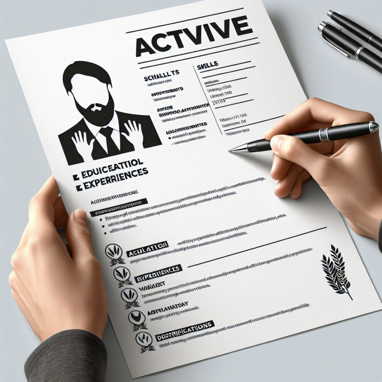 Activist Resume Generator