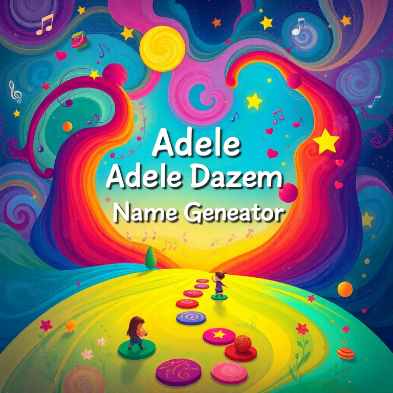 Adele Dazeem Name Generator