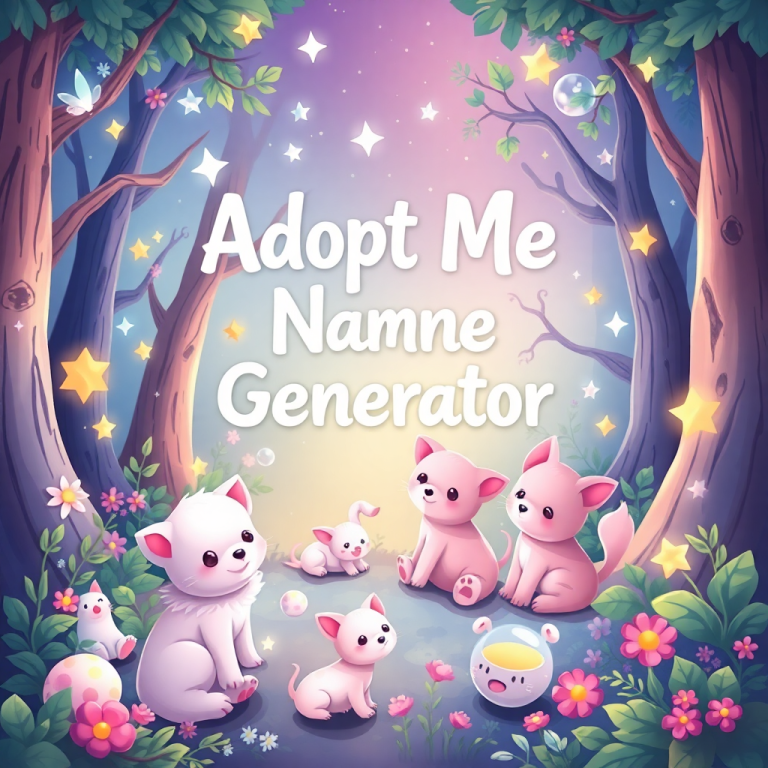 Adopt Me Name Generator