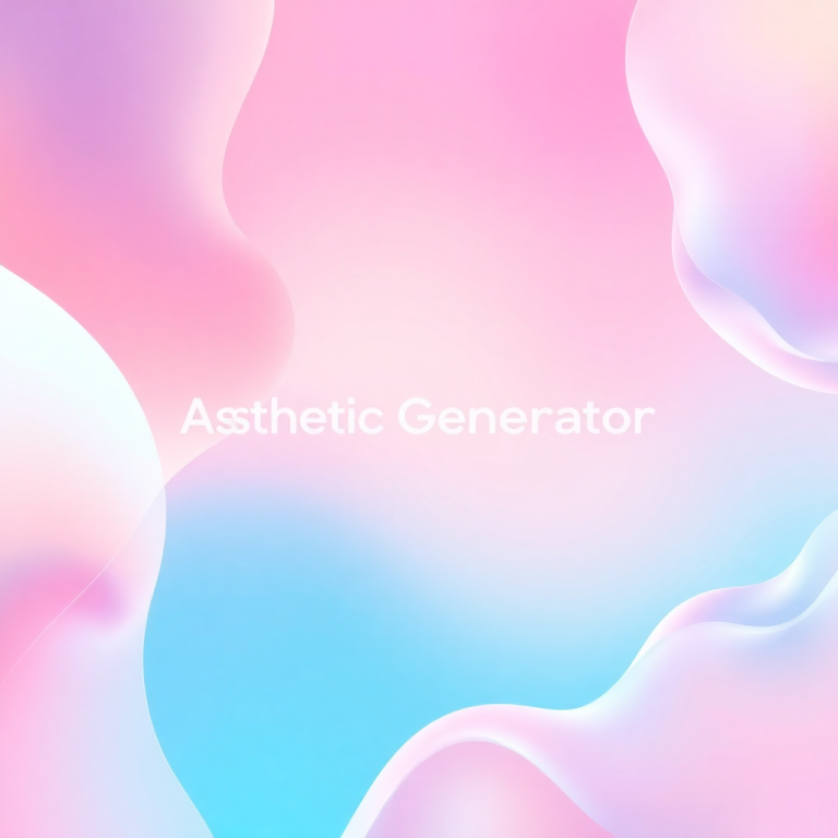 Aesthetic Generator Name