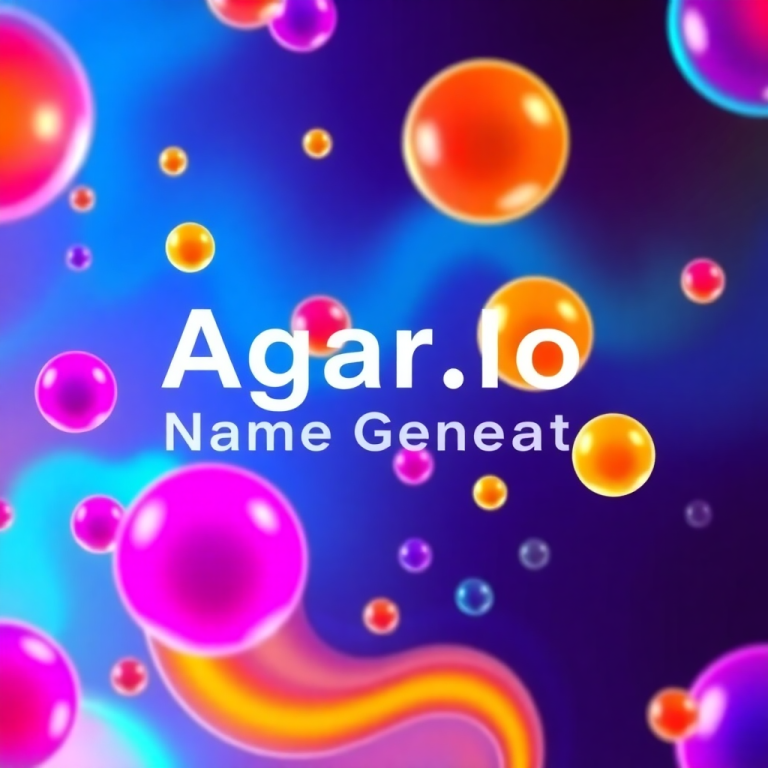 Agar.io Name Generator