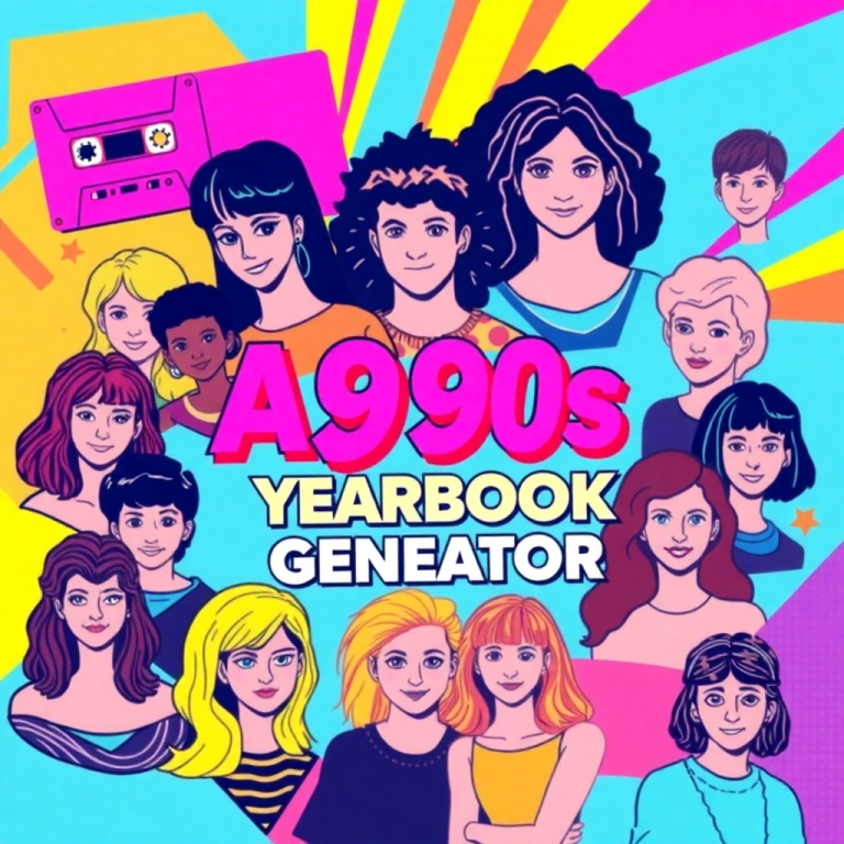 Ai 90s Yearbook Generator