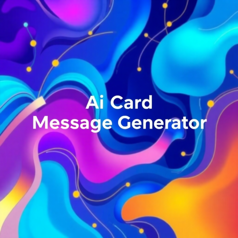 Ai Card Message Generator