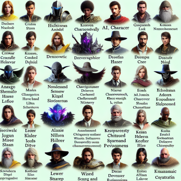 Ai Character Name Generator