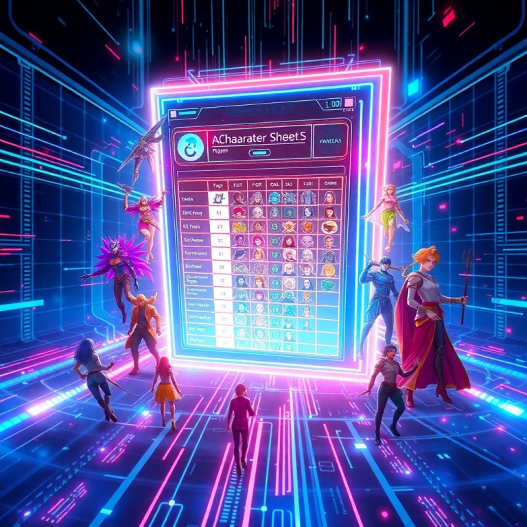 Ai Character Sheet Generator