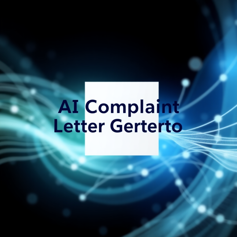 Ai Complaint Letter Generator