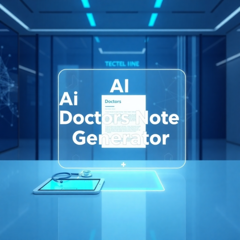 Ai Doctors Note Generator