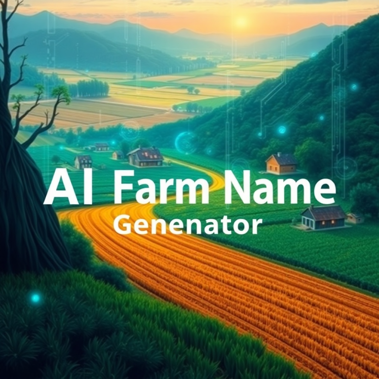 Ai Farm Name Generator