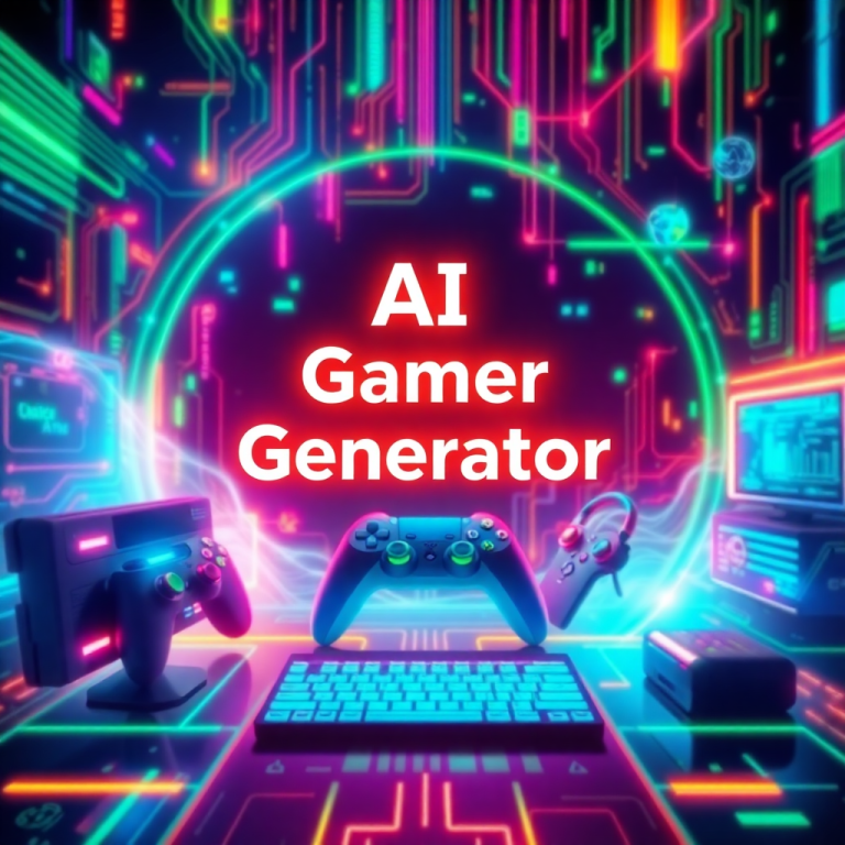Ai Gamer Name Generator