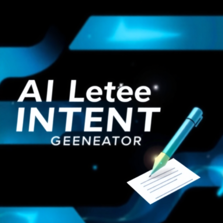 Ai Letter Of Intent Generator