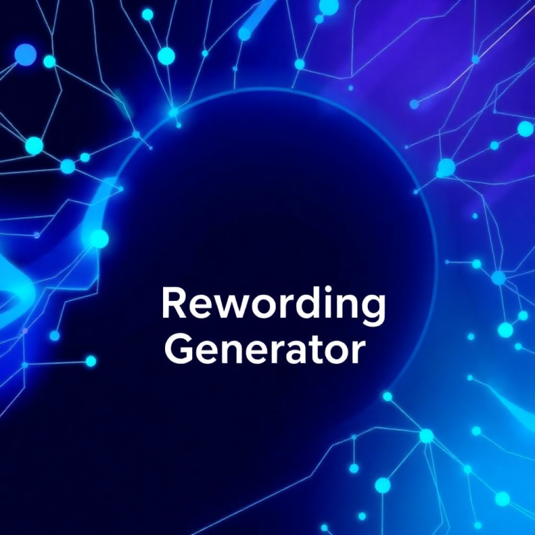 Ai Rewording Generator