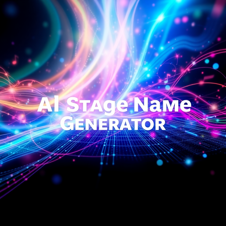 Ai Stage Name Generator
