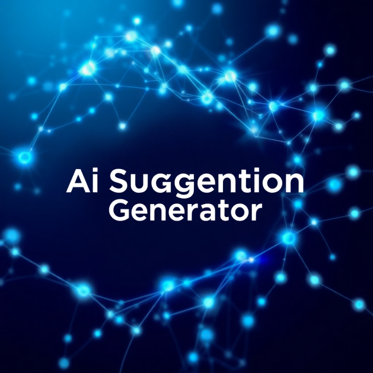 Ai Suggestion Generator