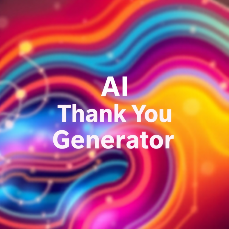 Ai Thank You Generator