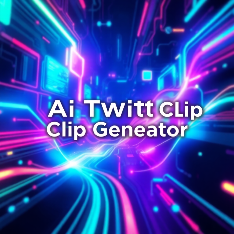 Ai Twitch Clip Generator