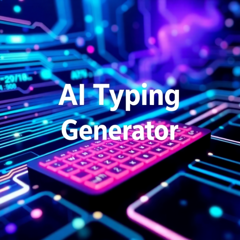 Ai Typing Generator