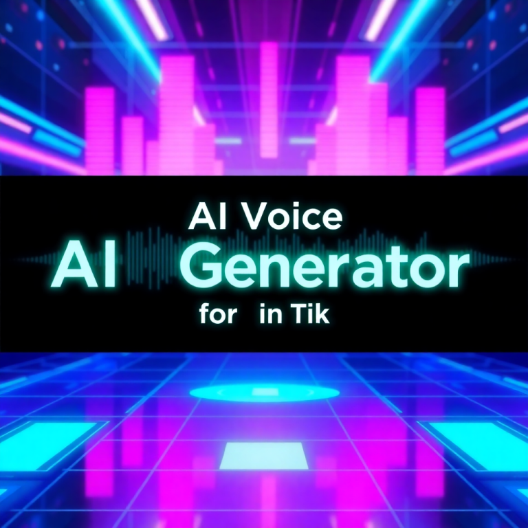 Ai Voice Generator For Tiktok