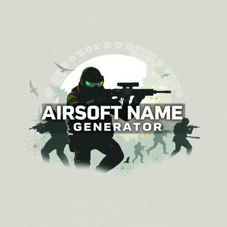 Airsoft Name Generator
