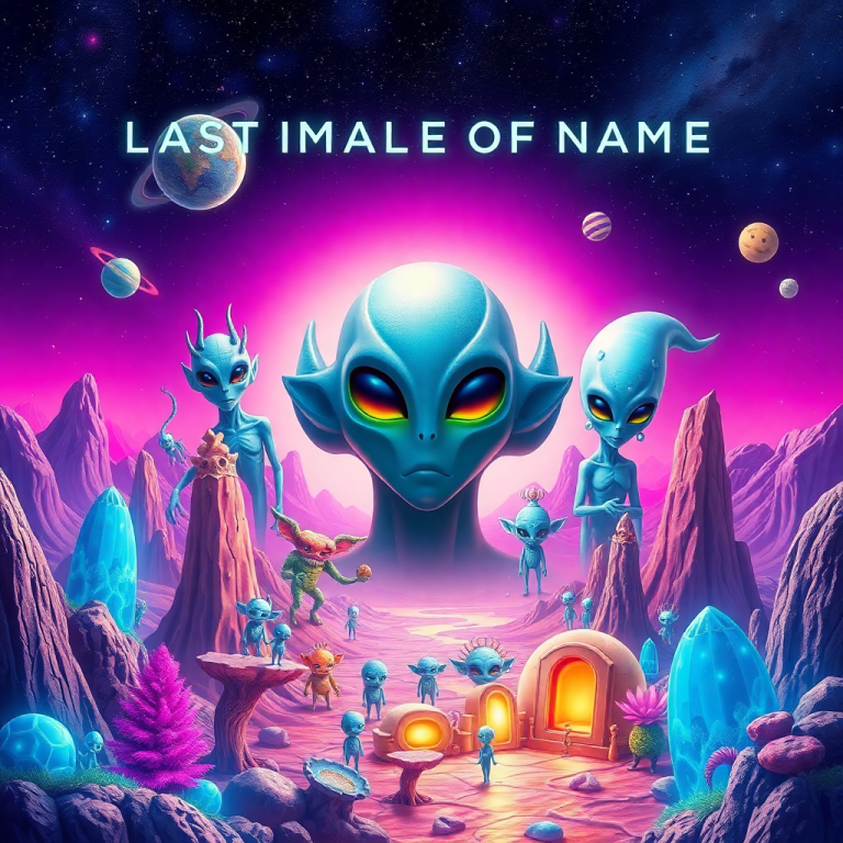 Alien Last Name Generator
