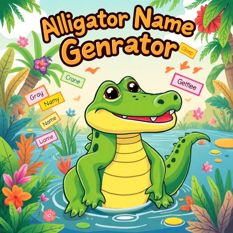 Alligator Name Generator