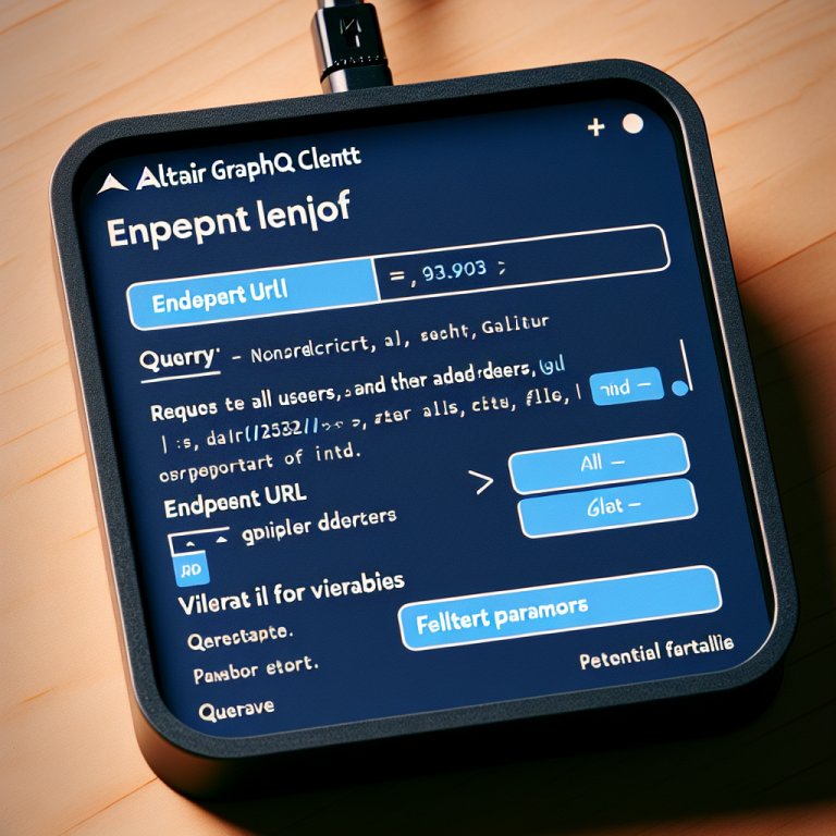 Altair Graphql Generator
