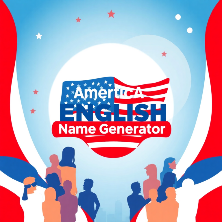 American English Name Generator