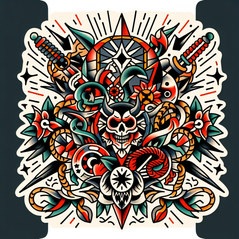 American Traditional Tattoo Generator