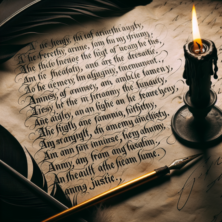Amnesty Poem Generator