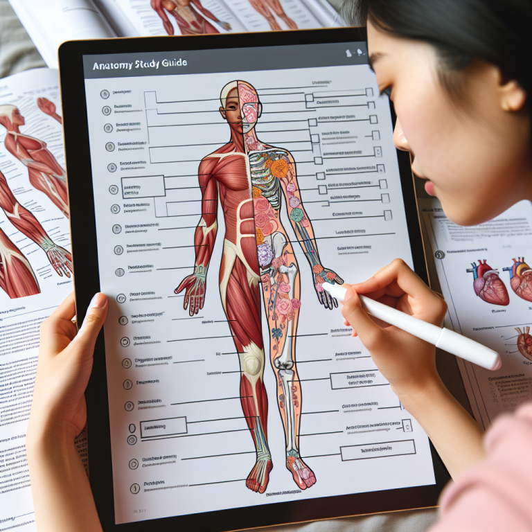 Anatomy Study Guide Generator