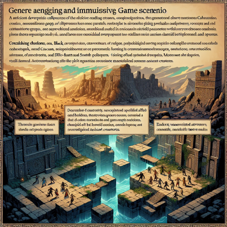 Ancient Ruin Game Generator