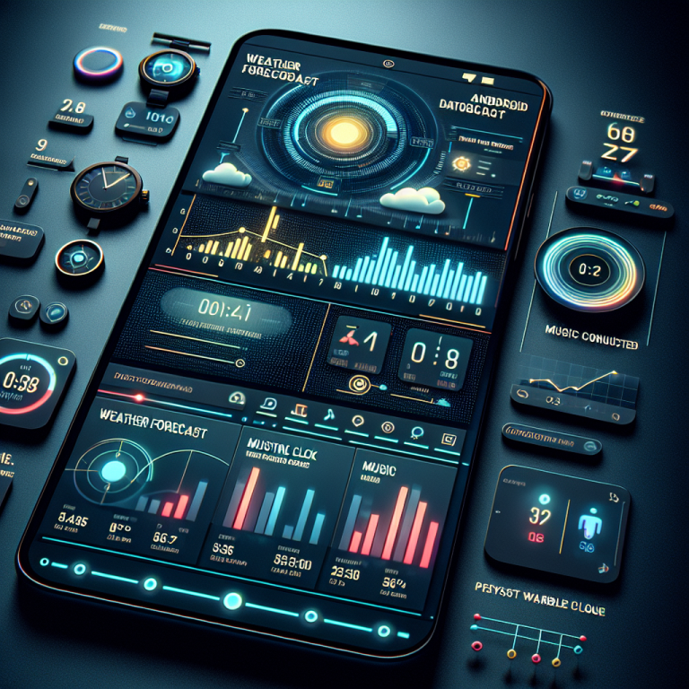 Android Dashboard Screen Generator