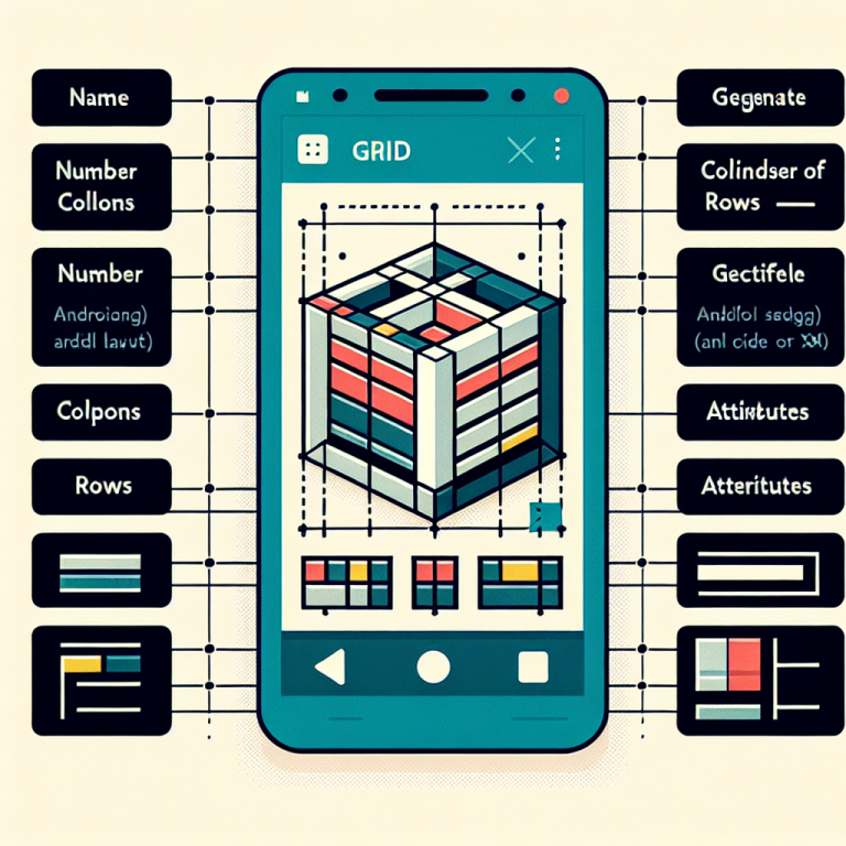 Android Grid Layout Generator