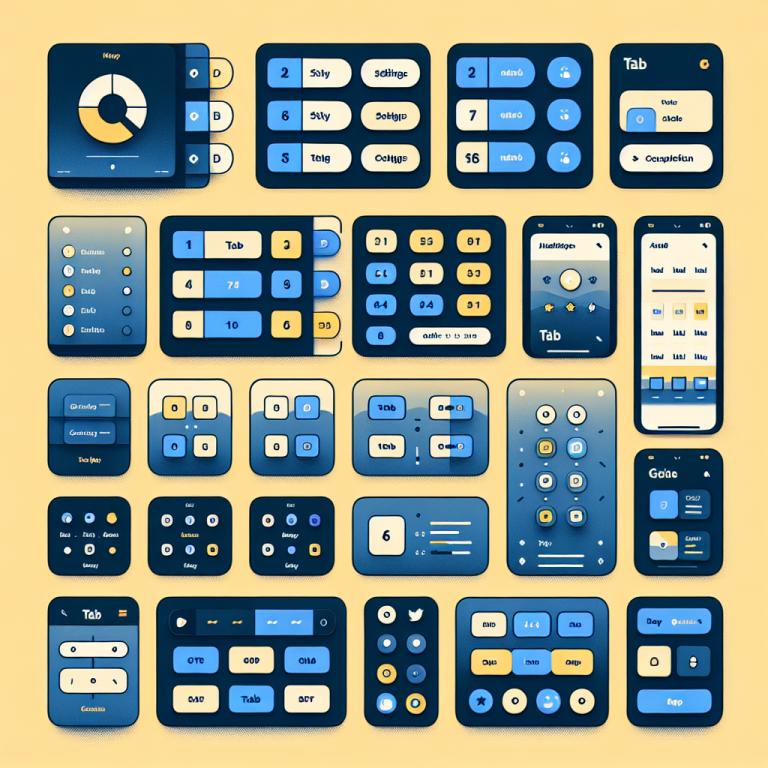 Android Tab Layout Generator