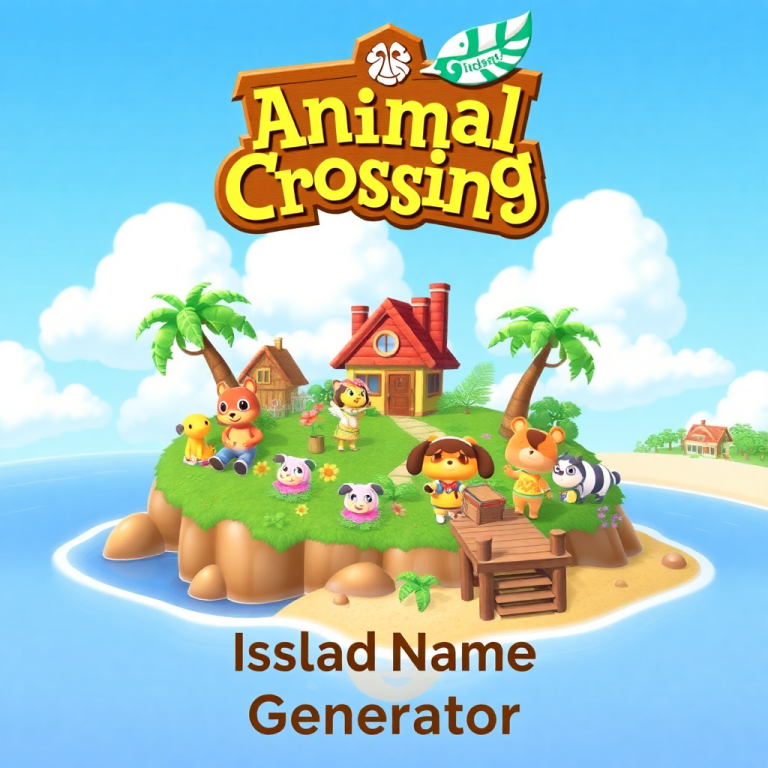 Animal Crossing New Horizons Island Name Generator