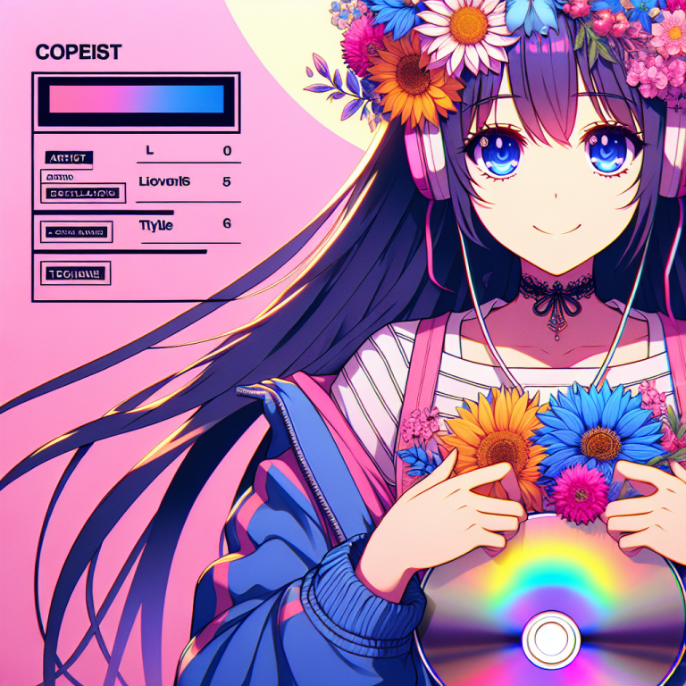 Anime Album Cover Generator