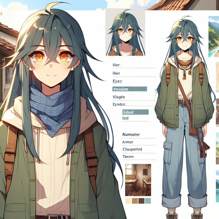 Anime Character Sheet Generator