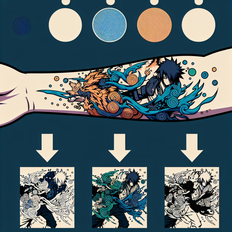 Anime Forearm Tattoo Generator