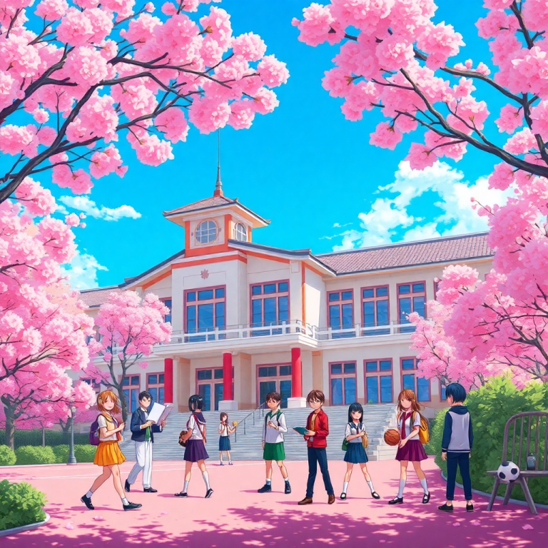Anime High School Name Generator