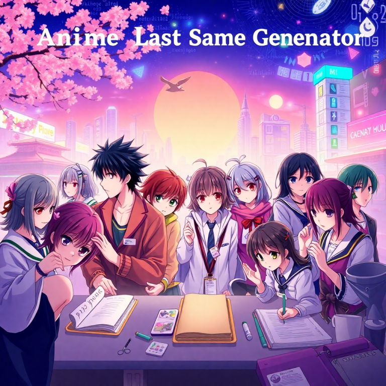 Anime Last Name Generator