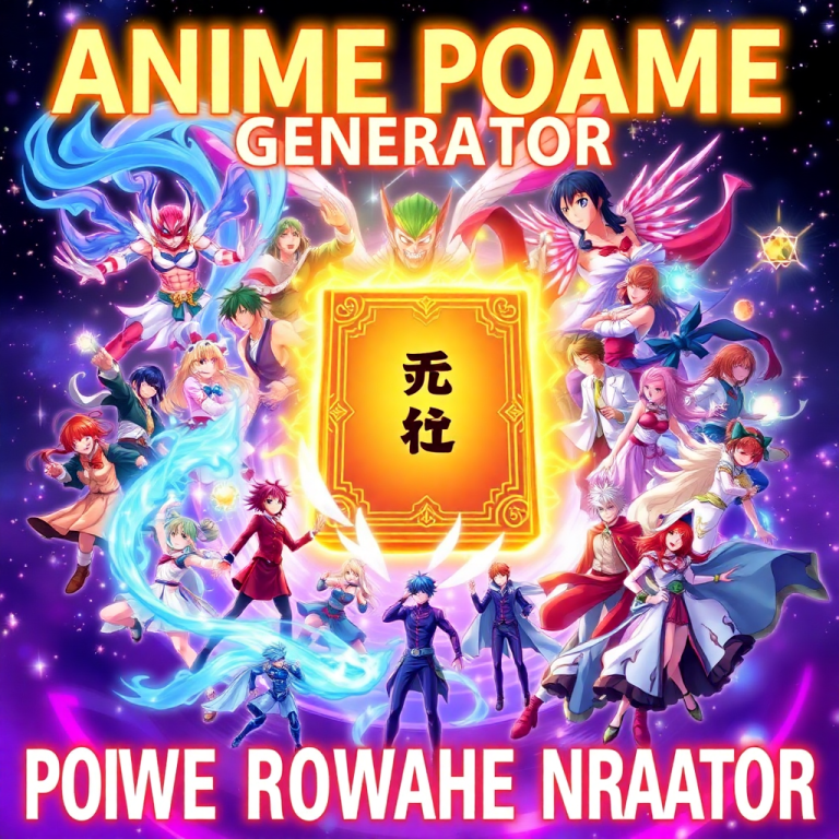 Anime Power Name Generator