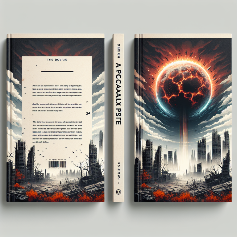 Apocalyptic Book Cover Generator
